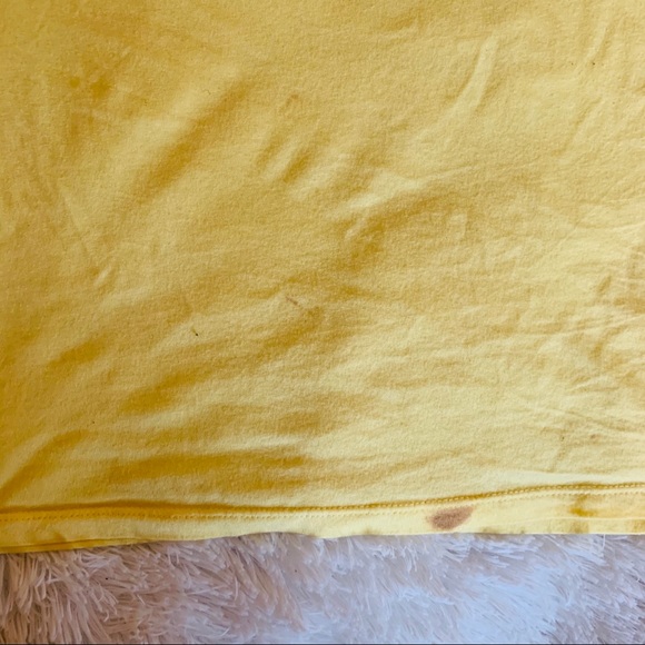 🛑 SOLD 🛑 Forever 21 Yellow Crop Top - Picture 2 of 3